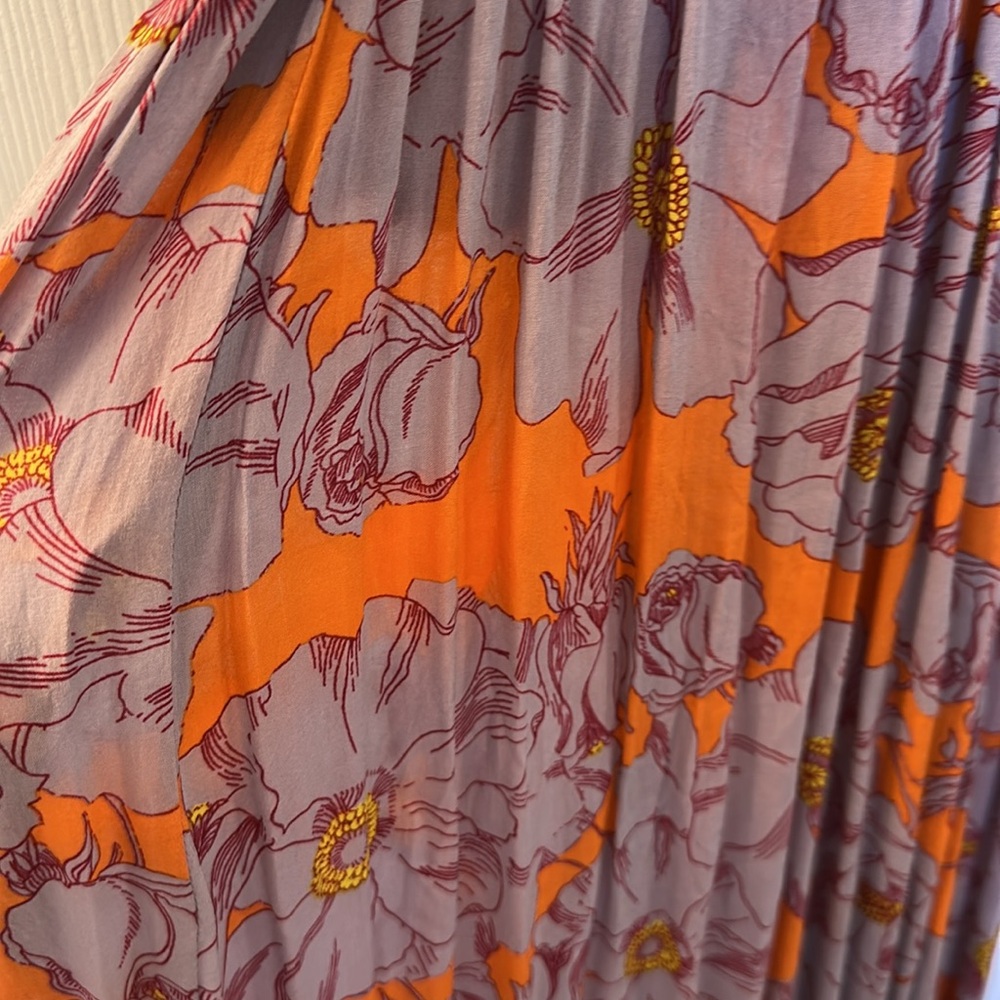 Free People Purple and Orange Maxi Dress - Picture 2 of 5